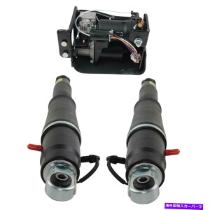 TXyV 2PCSAGAVbNAu\[o[ +GXJ[hxO^z[Rp1PCRvbT[ 2Pcs Rear Air Shock Absorbers + 1Pc Compressor for Escalade Suburban Tahoe Yukon