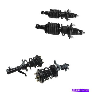 �T�X�y���V���� TRQ�t�����g���A�X�g���b�g���X�v�����O�A�Z���u��1.5 02-06 RSX��4PC��������4pc TRQ Front Rear Strut & Spring Assembly 1.5 Drop Lowering 4pc for 02-06 RSX�y���s�A���i�z