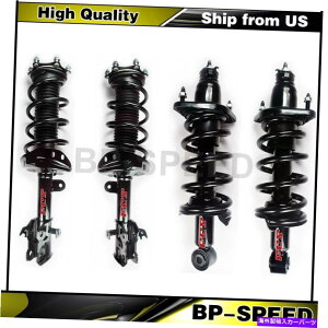 TXyV Honda CR-V 2007-2011 4 xtgAN[cRCXvO Fits Honda CR-V 2007-2011 4 X Front Rear Complete Struts Coil Spring