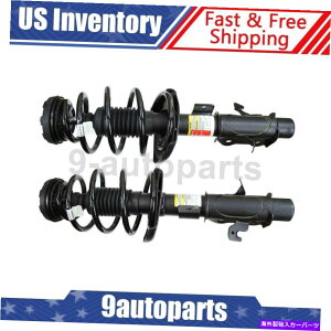 TXyV 2013N2015ÑV{[J}̃[Rv[gRCXvOtgZbg2 Monroe Complete Strut Coil Spring Front Set of 2 For 2013-2015 Chevrolet Camaro