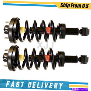 TXyV 2007N2013ÑJ[irQ[^[2̃ARv[gRCXvÕ[Zbg Monroe Set of 2 Rear Complete Strut Coil Spring For 2007-2013 Lincoln Navigator