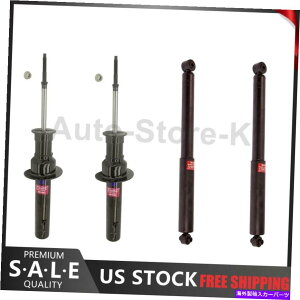 TXyV KybtgAVbN2005-20104̊SȃXgbgZbgW[vOh`FL[ KYB Front Rear Shock Complete Strut Set of 4 For 2005-2010 Jeep Grand Cherokee