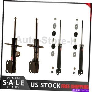 TXyV KYBtgƃAVbNSȃXgbgZbg2013-2018 Ford Taurus KYB Front & Rear Shock Complete Strut Set of 4 For 2013-2018 Ford Taurus