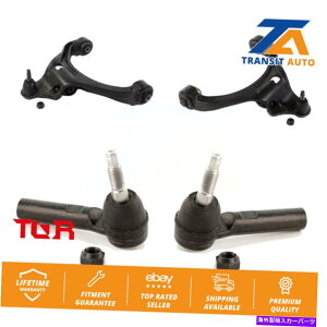 �T�X�y���V���� �t�����g�T�X�y���V�����R���g���[���A�[���A�Z���u�����^�C���b�h�G���h�L�b�g�_�R�^�h�b�W���C�_�[ Front Suspension Control Arm Assembly & Tie Rod End Kit For Dakota Dodge Raider�y���s�A