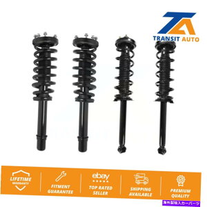 TXyV tgARv[gVbN2004N2008ÑALTL̃XgbgRCXvOAZuLbg Front Rear Complete Shocks Strut Coil Spring Assembly Kit For 2004-2008 Acura TL