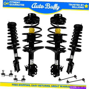 TXyV Unity 8PCStgAXgbgRCXvO +g^Jp̃XEFCo[N UNITY 8pcs Front & Rear Strut & Coil Spring + Sway Bar Link for Toyota Camry