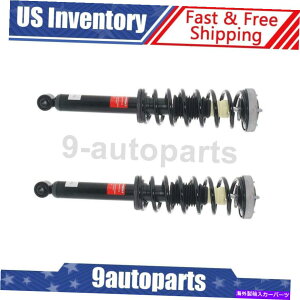 �T�X�y���V���� Monroe Struts��Coil Spring 2004�N����2007�N��BMW 525i�̊��S�ȉ׏d���A2 Monroe Struts & Coil Spring Complete Loaded Rear 2 Of For 2004-2007 BMW 525i�y���s�A���i�z