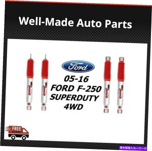 TXyV Rancho RS9000XL Ford Superduty F-250 4WD 05-16̃tgуAVbNAu\[o[ Rancho RS9000XL Front & Rear Shock Absorbers For Ford Superduty F-250 4WD 05-16