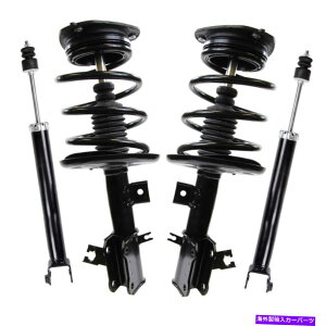 サスペンション 2009-2012 2013 2014 for Nissan Maxima Front Complete Strut and Lear Shockセット For 2009-2012 2013 2014 Nissan Maxima Front Complete Strut and Rear Shock Set