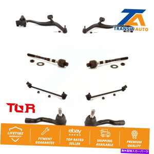 TXyV CtBjeBFX35 FX45p̃tgRg[A[{[WCg^CbhGhNLbgi8PCj Front Control Arm & Ball Joint Tie Rod End Link Kit (8Pc) For Infiniti FX35 FX45