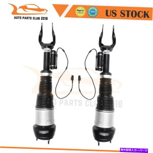 �T�X�y���V���� �����Z�f�XX166 GL450 GL550 W166 ML63�̃t�����g�y�A�G�A�T�X�y���V�����V���b�N Front Pair Air Suspension Strut Shocks For Mercedes X166 GL450 GL550 W166 ML63�y���s�A���i�z