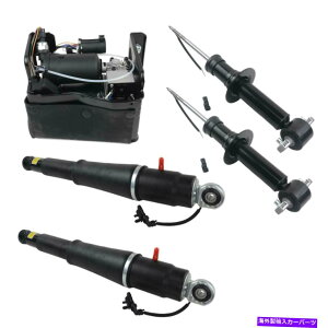 TXyV V{[xOGMC[RZbg̃tgAVbNXgbg +GARvbT[ Front & Rear Shock Struts + Air Compressor for Chevy Suburban GMC Yukon Set of 5