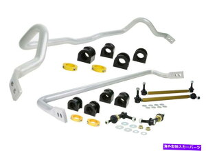 �T�X�y���V���� 07-09 Mazdaspeed3�̃z���C�g���C���t�����g�����A�X�E�F�C�o�[�L�b�g Whiteline Front & Rear Sway Bar Kit for 07-09 Mazdaspeed3�y���s�A���i�z