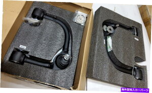 �T�X�y���V���� ARB UCA0001�u���b�N�I���T�X�y���V���������h�N���[�U�[200�V���[�Y�p�A�b�p�[�R���g���[���A�[�� ARB UCA0001 Black OME Suspension Upper Control Arms for Land Cruiser 200 Series�y���s�A���i�z