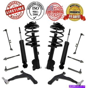 TXyV SȃXgbgXvOAZu +AVbN +Rg[A[V[VXeAOLbg Complete Strut & Spring Assembly + Rear Shocks + Control Arm Chassi Steering Kit