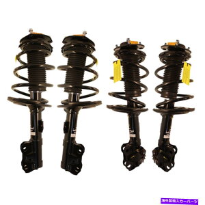 TXyV g^Ĵ߂KYBtgATXyVXgbgƃRCXvOLbg2012-2017 KYB Front & Rear Suspension Strut and Coil Spring Kit for Toyota Camry 2012-2017