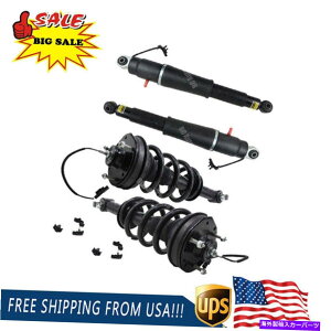 TXyV 2015-20GXJ[hxÕ^zR̃tgXgbgAZu +AVbNAu\[o[ FRONT Strut Assy + REAR shock Absorber for 2015-20 Escalade Suburban Tahoe Yukon