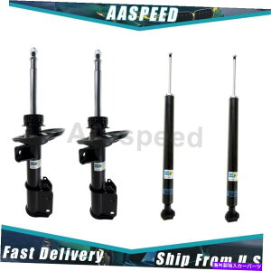 サスペンション 2010-2015メルセデスベンツ4xフロントリアショックアブソーバーストラットアセンブリビルスタイン For 2010-2015 Mercedes-Benz 4X Front Rear Shock Absorber Strut Assembly Bilstein