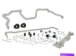 TXyV zCgCBHK009tgуAXEFCo[ԗLbgBz_VrbN96-00ɓK܂ Whiteline BHK009 Front and Rear Sway Bar Vehicle Kit; Fits Honda Civic 96-00