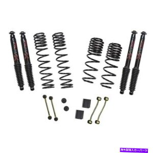 TXyV XJCWbJ[fB[[2.5C`fA[gOTRVL SUStgLbgw/blk max shocks -2 for 2 Skyjacker Diesel 2.5in Dual Rate Long Trvl Sus Lift Kit w/Blk MAX Shocks - for 2
