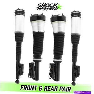 サスペンション 2000年から2006年のメルセデスS430 W220のフロント&リアエアマチックエアストラットアセンブリ Front & Rear Airmatic Air Strut Assemblies for 2000-2006 Mercedes S430 W220