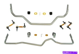 �T�X�y���V���� �z���C�g���C���t�B�b�g03-06���Y350Z / INFINTI G35�t�����g����у��A�X�E�F�C�o�[�A�Z���u�� Whiteline Fits 03-06 Nissan 350z / Infinti G35 Front And Rear Swaybar Assembly�y���s�A���i�z