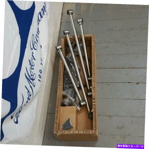 TXyV 1960-1970 Ford FalconOp`̃ATXyV4 4NLbgXg[gN 1960-1970 Ford Falcon Triangulated Rear Suspension Four 4 Link Kit Street chrome