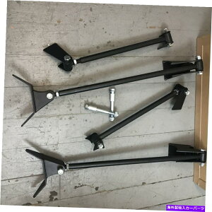 TXyV AMC AMX 1967-1974}bXJ[wr[f[eB[Op4NLbgXg[gXgbv AMC AMX 1967 - 1974 Muscle Car Heavy Duty Triangulated 4-Link Kit Street Strip
