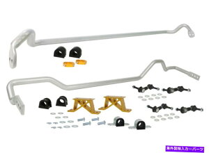 �T�X�y���V���� �z���C�g���C���t�����g�ƃ��A24mm�X�E�F�C�o�[�A�Z���u���L�b�g�t�B�b�g2004-07�X�o��WRX STI Whiteline Front And Rear 24mm Swaybar Assembly Kit Fits 2004-07 Subaru WRX STi�y���s�A���i�z