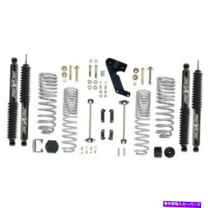 �T�X�y���V���� Rubicon Express RE7141PT 2.5 �i�s���R�C�����t�g�L�b�gw/�c�C���`���[�u�V���b�N Rubicon Express RE7141PT 2.5 Progressive Coil Lift Kit w/ Twin Tube Shocks�y���s�A���i�z