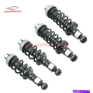 サスペンション アウディR8の4PC 2007-2015フロントリアの左&右エアサスペンションショックアブソーバー 4pcs For Audi R8 2007-2015 Front Rear Left & Right Air Suspension Shock Absorber