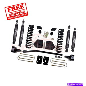 TXyV ][4 "Ford F250p̃tgуATXyVtgLbg4WDKX/fB[[2008-2010 Zone 4" Front & Rear Suspension Lift Kit for Ford F250 4WD Gas/Diesel 2008-2010
