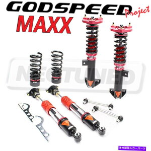 サスペンション Godspeed MaxxコイルオーバーサスペンションキャンバーキットメルセデスEクラスクーペ10-15用 Godspeed MaXX Coilovers Suspension Camber Kit For Mercedes E-Class Coupe 10-15