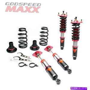 �T�X�y���V���� �L���f���b�NCTS KYB�V���b�N Godspeed MAXX Coilovers Lowering Kit Adjustable Suspension for QX70 AWD 14-17�y���s�A���i�z