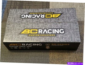 サスペンション BCレーシングBRシリーズ調整可能サスペンションコイルオーバー92-95ホンダシビック（リアフォーク） BC Racing BR Series Adjustable Suspension Coilover 92-95 Honda Civic (Rear Fork)