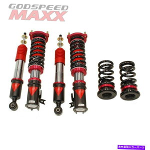 �T�X�y���V���� Qa1�T�X�y���V�����L�b�g�L�b�g���x��1 Godspeed MAXX Coilovers Lowering Kit Adjustable Suspension for ACURA ILX 13-15�y���s�A���i�z