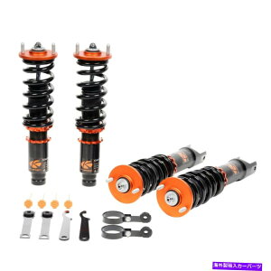 �T�X�y���V���� �A�E�f�Ba6c5�I�[�����[�hquattro Ksport Kontrol Pro Coilover Shock Kit for 04-08 Acura TSX & 03-07 Honda Accord