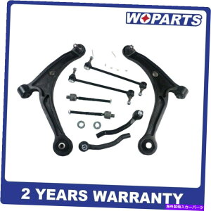 �T�X�y���V���� �t�����g�R���v���[�g�R���v���[�g12pc�L�b�g10-15rx350 8X Front Lower Control Arms Tie Rod Suspension Kit Fit For Acura MDX Honda Pilot�y���s�A���i�z