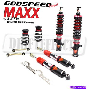 TXyV 11-15̃z_CRZ ZF1SbhXs[hMMX2560 MAXX_p[RCI[o[TXyV For 11-15 HONDA CRZ ZF1 Godspeed MMX2560 MaXX Damper Coilovers Suspension