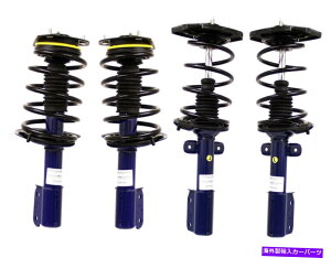 サスペンション ポルシェ1997-2004 2 xビルシュタインビルシュタインサスペンションストラット Monroe Econo-Matic Front and Rear Suspension Strut Kit For Buick Regal Pontiac