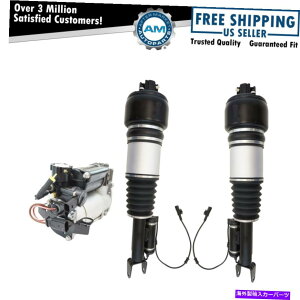 TXyV ZfXxcRWD̂߂3s[XGATXyVLbgtgVbNAZuRvbT[ 3 Piece Air Suspension Kit Front Shock Assembly Compressor for Mercedes Benz RWD