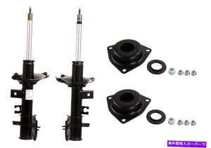 TXyV ~jpp̃tgAN[XgbgAZuVbN8pcLbg Monroe OESpectrum Front Suspension Struts & Mounts Kit for Infiniti QX4 1997-99