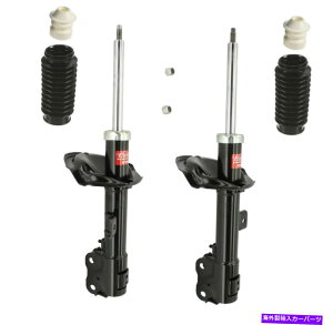 �T�X�y���V���� Jaguar AS-2891 KYB Front Suspension Struts and Bellows Kit For Mitsubishi Outlander SE 09-13�y���s�A���i�z