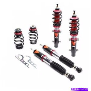 TXyV carquest/arnottas2139 GODSPEED MAXX ADJUSTABLE COILOVER DAMPER FIT TT 98-06 FWD 49MM FRONT AXLE CLAMP
