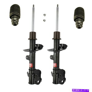 �T�X�y���V���� ESV EXT MQ73Q9 KYB Front Suspension Struts & Bellows Kit For Honda Odyssey Touring EX DX 08-10�y���s�A���i�z