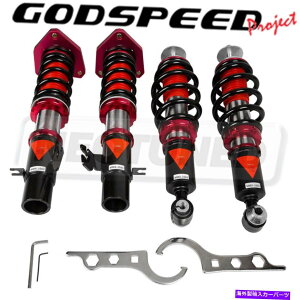 TXyV `tg`tgxOrs5000xVG1500 4wd 07-16̃AVbN FOR MINI CLUBMAN 07-14 R55 GODSPEED MAXX DAMPER COILOVERS STRUT CAMBER PLATE KIT