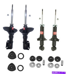 TXyV GAtg89399 LoadLifter 5000 Ultimate Plus Rear Air Helper Spring KYB Front & Rear Suspension Struts and Mounts Kit For Honda CR-V 2005-2006