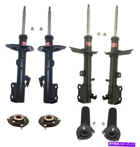 TXyV Steinjager Chrome Moly Tubing Pre-Notched 1.750 x 0.250 One Link Suspens KYB Front & Rear Suspension Struts and Mounts Kit For Toyota Venza AWD 2009-2012