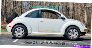 TXyV tgLbgVWVr[gXe[W2TXyVW/RCXy[T[MK4 1998-2010 BajaoO Lift Kit VW New Beetle Stage 2 Suspension w/ Coil Spacer MK4 1998-2010 Baja Bug