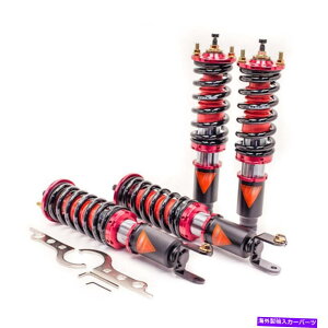 �T�X�y���V���� Steinjager Chrome Moly Tubing Pre-Notched 1.750 x 0.250 One Link Suspens Godspeed MAXX Coilover Damper Kit 40 Way Adjustable for 1993-1997 Honda Del Sol�y���s�A���i�z